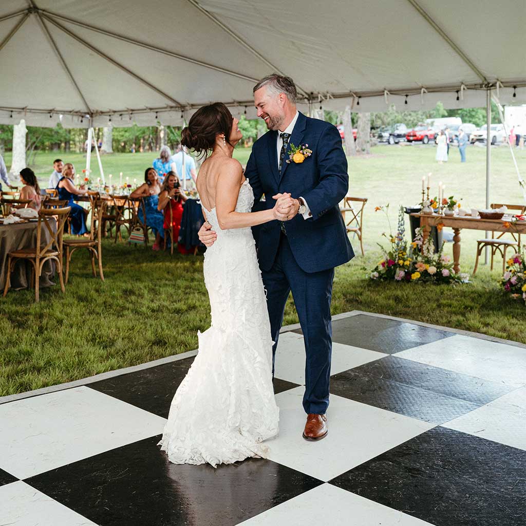 Wedding Dance Floor Rentals in Garrett County, MD