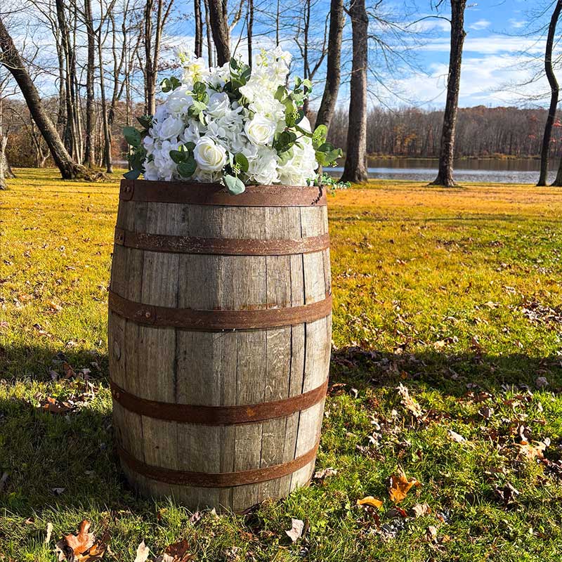 Decorative Wine Barrels