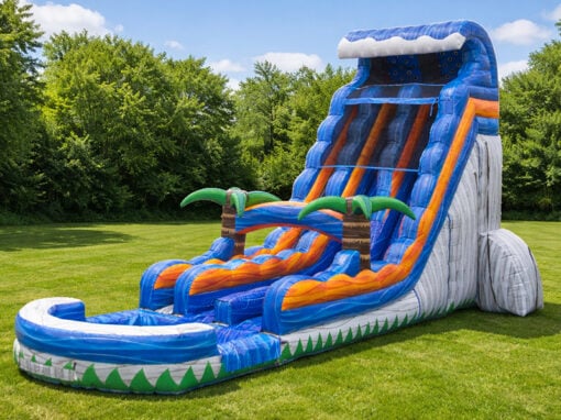 Rocky Tsunami Dual Lane Wet/Dry Slide