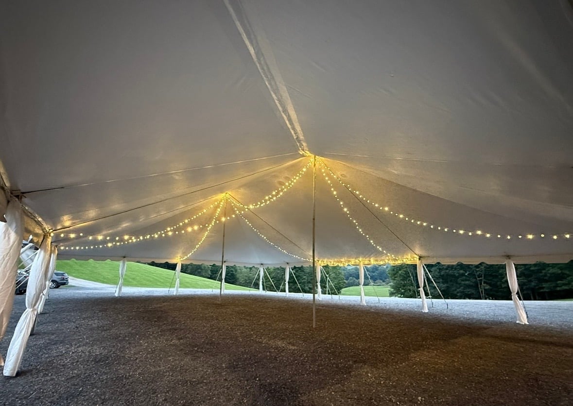 Bistro Tent Lighting