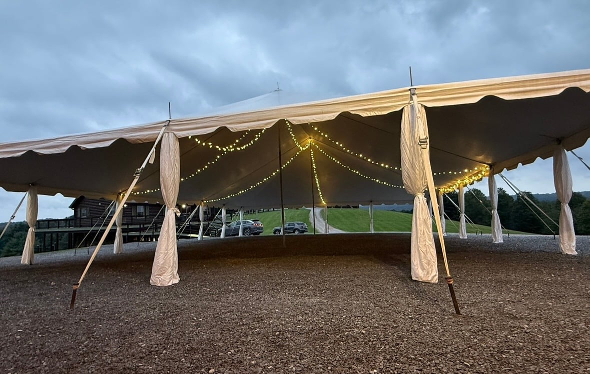 Pole Covers for Tent Rentals