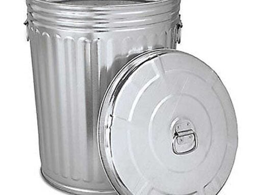 Metal Trash Cans