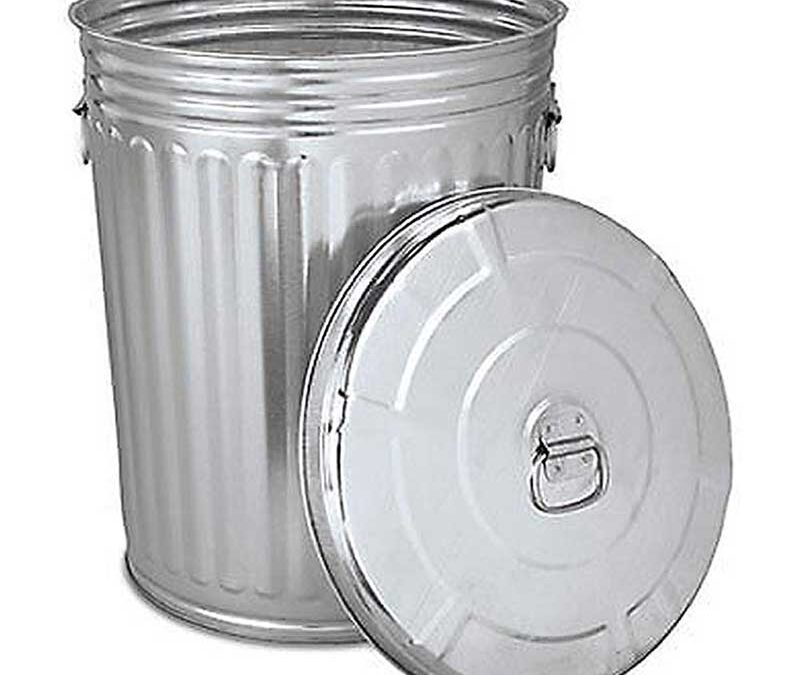 Metal Trash Cans