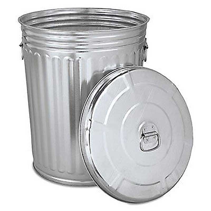 Metal Trash Cans